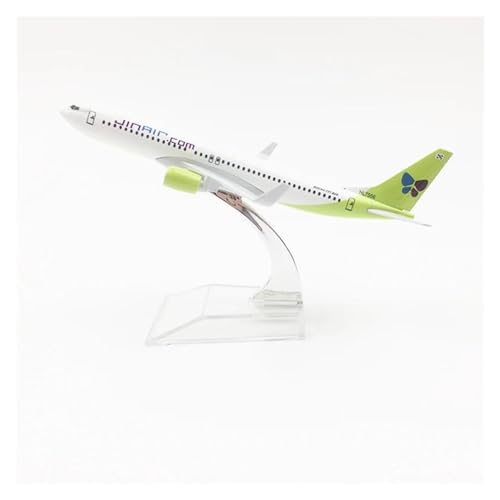 Aerobatic Flugzeug Für Korea Jin Air Boeing B737 Diecast Metall Legierung Flugzeug Modell Flugzeug Spielzeug Kinder Sammeln 16CM Flugzeug von HUANTY