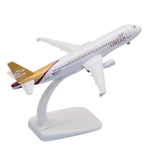 Aerobatic Flugzeug Für Libyan Airliner A320 Flugzeug Airlines Flugzeug Modell Spielzeug Luftfahrt Flugzeug Sammlung 16 cm Druckguss Legierung Maßstab 1/400 Aerobatic Flugzeug Für Libyan Airliner A320 Flugzeug Airlines Flugzeug Modell Spielzeug Luftfahrt Flugzeug Sammlung 16 cm Druckguss Legierung Maßstab 1/400 von HUANTY