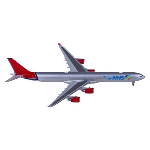 Aerobatic Flugzeug Für Maleth Aero A340 A340-600 9H-NHS Flugzeugmodell Erwachsene Fans Sammlerstück Souvenir Druckguss Maßstab 1:500 von HUANTY