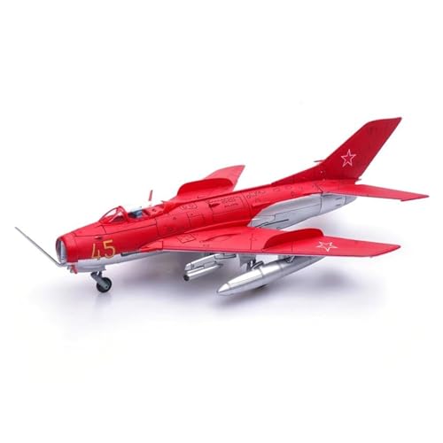 Aerobatic Flugzeug Für MiG 19 Kämpfer FarmerC 45 Sowjetische Luftwaffe Kubinka 1960 Legierung Flugzeugmodell Erwachsene Sammlerstück Souvenir Maßstab 1/72 von HUANTY