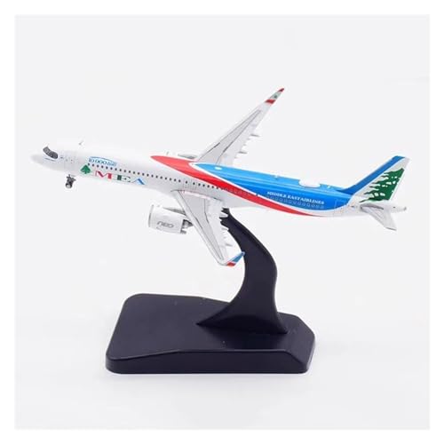 Aerobatic Flugzeug Für Middle East Airlines A321neo T7-ME3 Flugzeugmodell Erwachsene Sammlerstück Sammlung Souvenir Druckgusslegierung Maßstab 1:400 von HUANTY