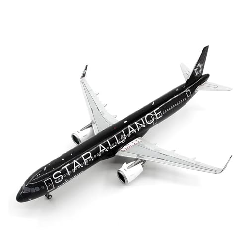 Aerobatic Flugzeug Für Neuseeland Star Alliance A321 A321NEO ZK-OYB Flugzeug Modell Spielzeug Erwachsene Fans Sammeln Souvenir Maßstab 1:200 von HUANTY
