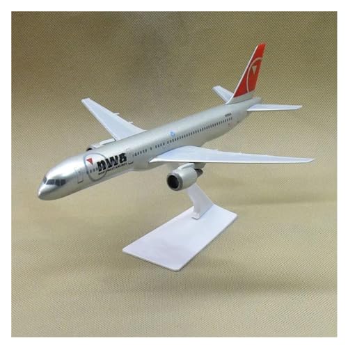 Aerobatic Flugzeug Für Northwest B757-200 Airline Air Way Modell Mit Basis Kunststoffharz Montage Flugzeugmodell Spielzeugsammlung 1:200 von HUANTY