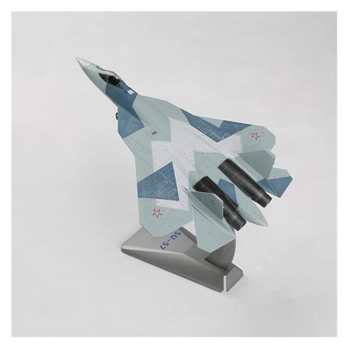 Aerobatic Flugzeug Für Russische Su 57 T-50 SU-57 Stealth Fighter Flugzeug Modell Diecast Flugzeug Erwachsene Sammeln Souvenir Display 27CM 1/72 von HUANTY