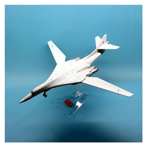 Aerobatic Flugzeug Für Russische Tu-160 Tu160 White Swan Abbildung 160 Strategische Langstreckenbomber Legierung Flugzeug Metall Modell Sammeln 1/200 von HUANTY