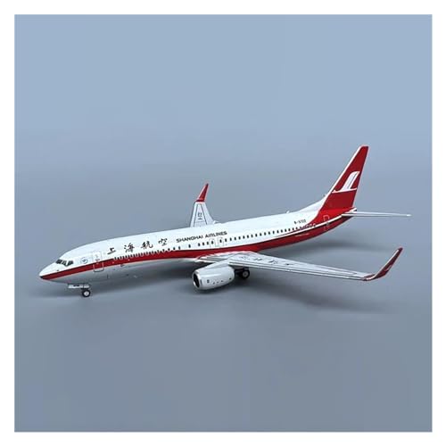 Aerobatic Flugzeug Für Shanghai Airlines B737 737-800 BMI 5722 Flugzeug Modell Spielzeug Erwachsene Fans Sammeln Souvenir Diecast Legierung 1/400 Skala von HUANTY