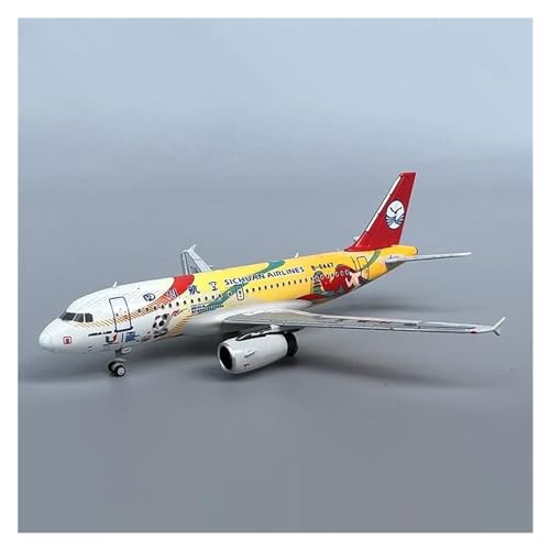 Aerobatic Flugzeug Für Sichuan A319 B-6447 Flugzeug Modell Druckguss Spielzeug Erwachsene Fans Sammeln Sammlung Druckguss Legierung Maßstab 1:400 von HUANTY