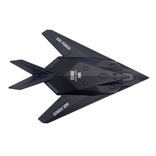 Aerobatic Flugzeug Für Simulierte F117 Stealth Fighter Flugzeuge Luftfahrt Modell Flugzeug Spielzeug Sammler Souvenir Display Druckguss Legierung von HUANTY
