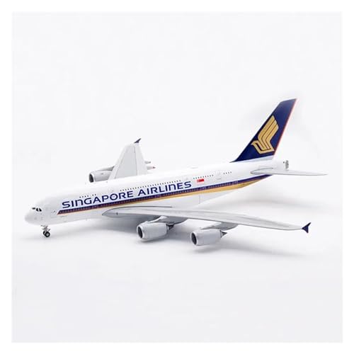 Aerobatic Flugzeug Für Singapur A380 9V-SKV Legierung Flugzeug Modell Druckguss Spielzeug Erwachsene Fans Sammeln Souvenir Diecast Maßstab 1:200 von HUANTY