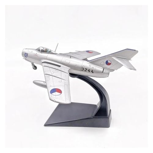 Aerobatic Flugzeug Für Sowjetunion MiG 15 Bis Kampfflugzeug Legierung Modell Metall Druckguss Spielzeug Souvenir Sammlung Zeigen Maßstab 1/72 von HUANTY