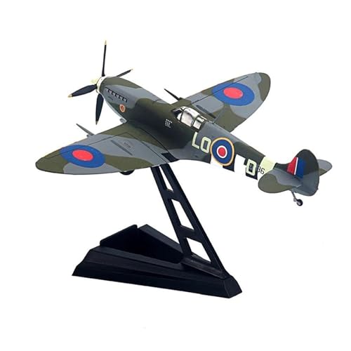 Aerobatic Flugzeug Für Spitfire Der Britischen Armee Aus Dem Zweiten Weltkrieg Spitfire-Legierung Fertiges Flugzeugmodell Spielzeug Erwachsene Sammlerstück Maßstab 1:72 von HUANTY
