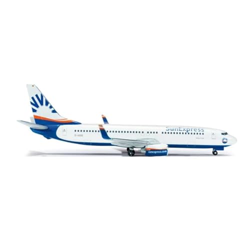 Aerobatic Flugzeug Für Sun Express Deutschland 737-800 D-ASXS Airlines Metall Flugzeug Miniaturen Flugzeug Modell Spielzeug Junge Maßstab 1:500 von HUANTY
