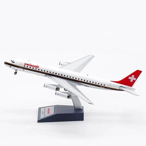 Aerobatic Flugzeug Für Swiss Mcdonnell Douglas DC-8-62 HB-IDI Flugzeug Flugzeugmodelle Erwachsene Kinder Spielzeug Sammlung Souvenir Maßstab 1:200 von HUANTY