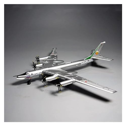 Aerobatic Flugzeug Für Tu-95 Tu95 Strategic Bomber Flugzeugmodell Erwachsene Fans Sammlerstück Souvenir Druckguss-Legierung Maßstab 1:200 von HUANTY