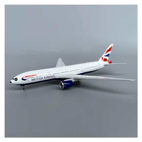 Aerobatic Flugzeug Für UK 777-200ER G-YMMH Flugzeugmodell Spielzeug Erwachsene Fans Sammlerstück Sammlung Druckgusslegierung Maßstab 1:400 von HUANTY