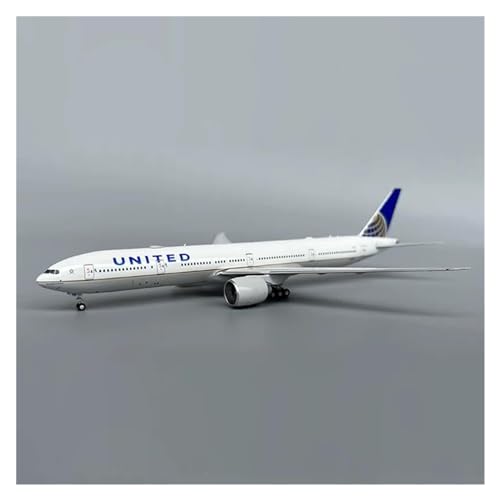 Aerobatic Flugzeug Für US 777-300ER Flugzeugmodell Spielzeug Erwachsene Fans Sammlerstück Souvenir Druckgusslegierung 1/400 von HUANTY