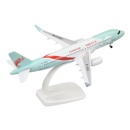 Aerobatic Flugzeug Für Zhejiang Changlong Airlines A320 Flugzeug Modell Legierung Druckguss Spielzeug Erwachsene Fans Sammeln Souvenir 20CM Maßstab 1:400 von HUANTY