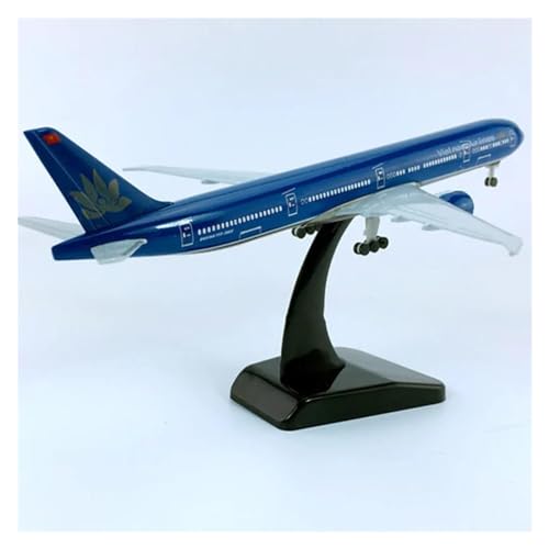 HUANTY Aerobatic Flugzeug Für Boeing B777-300 Luftfahrt Modell Vietnam Airline Flugzeuge Flugzeug Airliner Display Spielzeug Erwachsene Zeigen 18CM 1:400 Skala Legierung von HUANTY