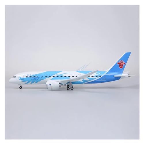 HUANTY Aerobatic Flugzeug Für China Southern Airlines B787 787 Flugzeugmodell Mit Radlicht 1:130 Harz Flugzeug Spielzeug Sammlung Souvenir 43CM(Without Light) von HUANTY