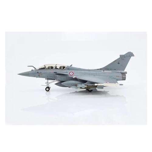 HUANTY Aerobatic Flugzeug Für Französisch Rafale B Kampfflugzeug Modell Erwachsene Kinder Spielzeug Display Zeigen Flugzeug Militär Maßstab 1/72 von HUANTY