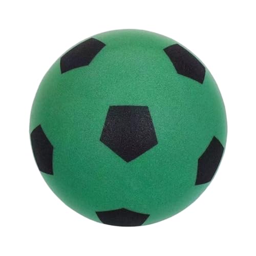 HUAOLAWQ Leiser Fußball, Indoor-Fußball, 21 cm, geräuscharmer Fußball, bequemer Air-Bounce-Fußball für Kinder, Jungen und Mädchen von HUAOLAWQ