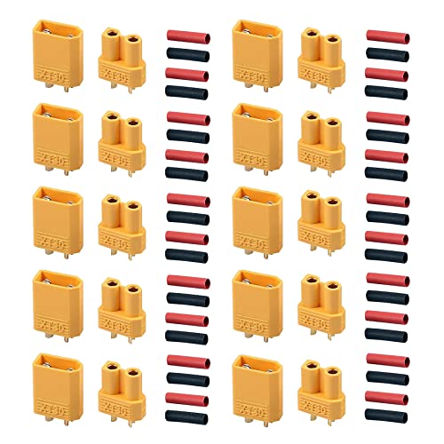 HUAZIZ 10 Paar XT30 Connector XT30 Männlich Weiblich Stecker-Hochstrom Stecker für RC Lipo Akku HUAZIZ 10 Paar XT30 Connector XT30 Männlich Weiblich Stecker-Hochstrom Stecker für RC Lipo Akku von HUAZIZ