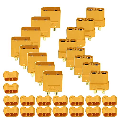 HUAZIZ 8 Paar XT90 Bullet Männlich Buchse Bananenstecker Rundstecker Bullet Connector für RC Batterie XT90 Stecker mit Isolierhülle,XT90 Batterie Anschlüsse HUAZIZ 8 Paar XT90 Bullet Männlich Buchse Bananenstecker Rundstecker Bullet Connector für RC Batterie XT90 Stecker mit Isolierhülle,XT90 Batterie Anschlüsse von HUAZIZ
