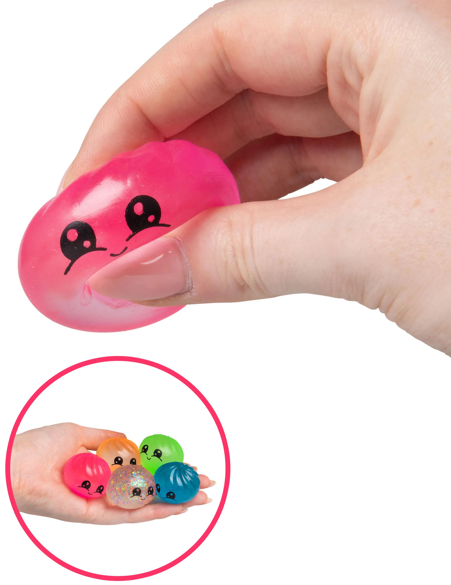 Anti Stress Ball Bao S Scrunchems pink Anti Stress Ball Bao S Scrunchems pink von HUBTOYS