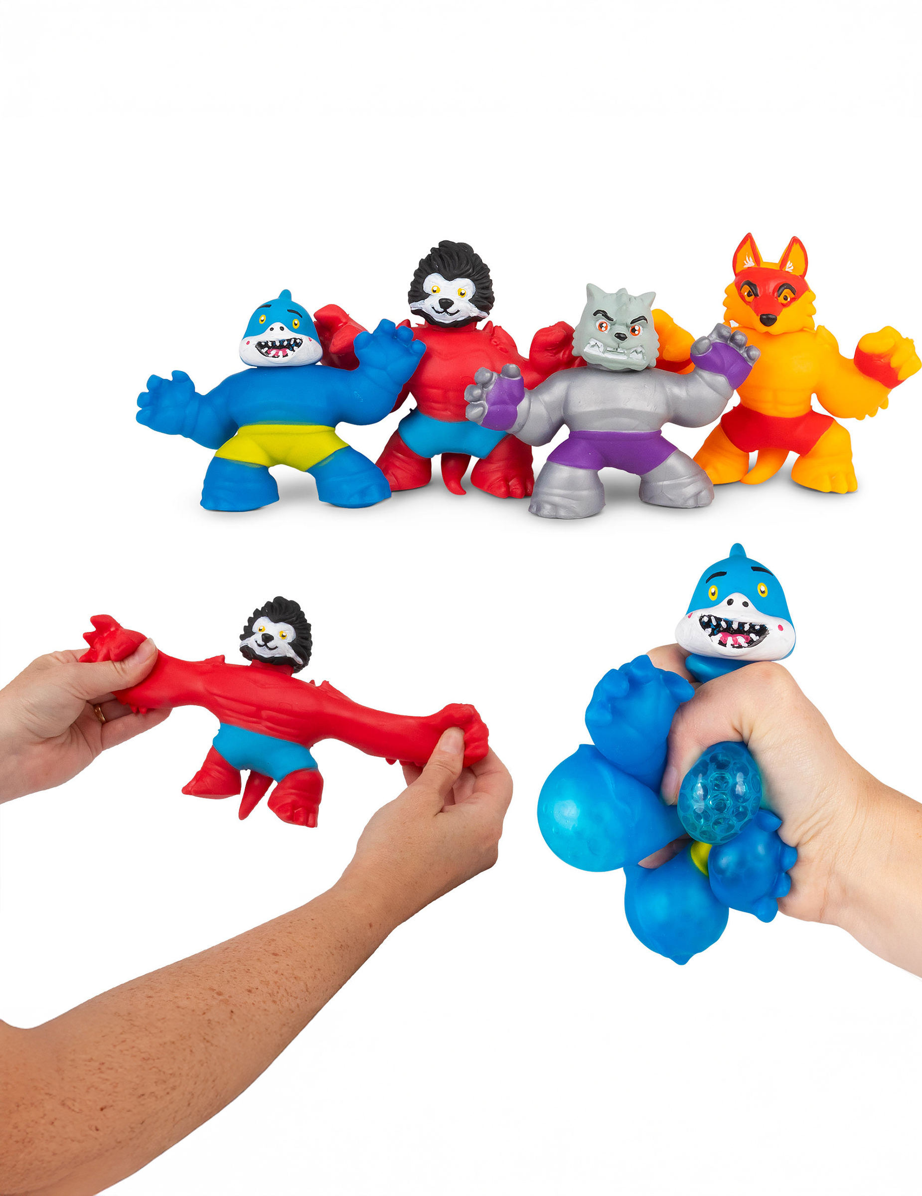 Knautsch Monster mit Perlen Spielzeug Knautsch Monster mit Perlen Spielzeug von HUBTOYS