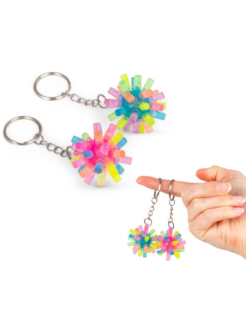 Leuchtball Igel Schlüsselanhänger, leuchtend und verspielt von HUBTOYS