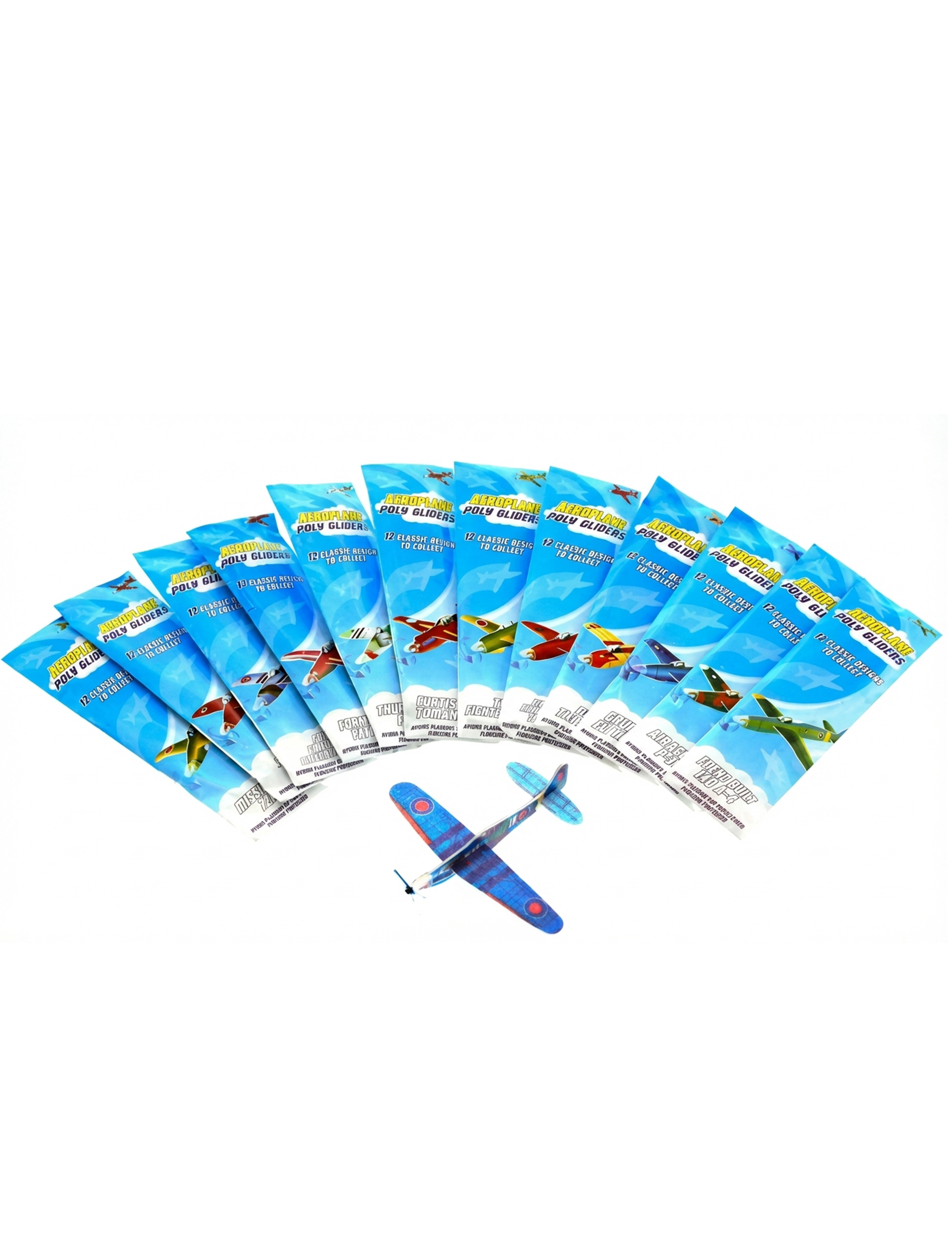 Styroporflieger Kinder kleiner Flugzeug-Planeur Styroporflieger Kinder kleiner Flugzeug-Planeur von HUBTOYS