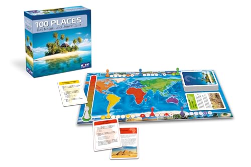 HUCH! | 100 Places | Das Natur- und Umweltquiz | Familienspiele | Quiz Spiel Erwachsene | 500 Fragen & überraschende Fakten | Nachhaltig produziert | Made in Germany | Für 2-6 Spieler ab 10 Jahren HUCH! | 100 Places | Das Natur- und Umweltquiz | Familienspiele | Quiz Spiel Erwachsene | 500 Fragen & überraschende Fakten | Nachhaltig produziert | Made in Germany | Für 2-6 Spieler ab 10 Jahren von HUCH!
