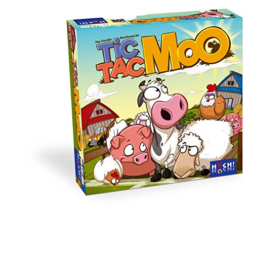 HUCH! 880123 Tic Tac Moo, Kartenspiel von HUCH!