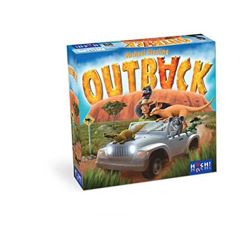 HUCH! 880369 Outback, bunt, 29,5 x 29,5 x 7 cm von HUCH!