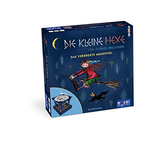 HUCH! 880406 Die kleine Hexe-Das verdrehte Memospiel mit Drehmechanismus von HUCH!