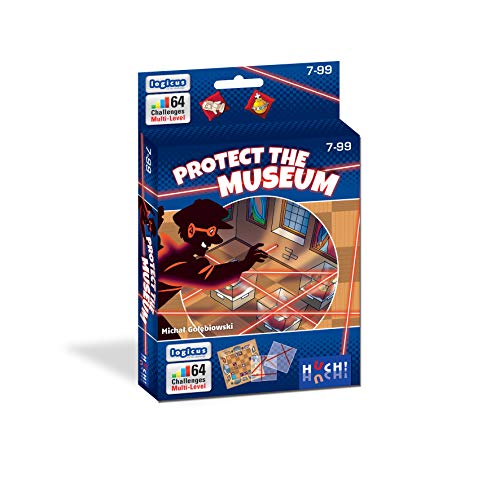 HUCH! 880499 Protect The Museum Logikspiel, bunt von HUCH!