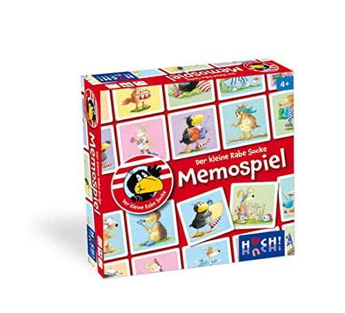 HUCH! Der kleine Rabe Socke-Memo-Spiel Kinderspiel von HUCH!