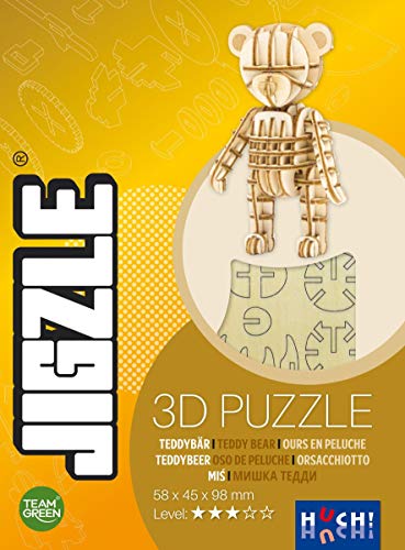 HUCH! JIGZLE - Teddybär 3D-Puzzle von HUCH!