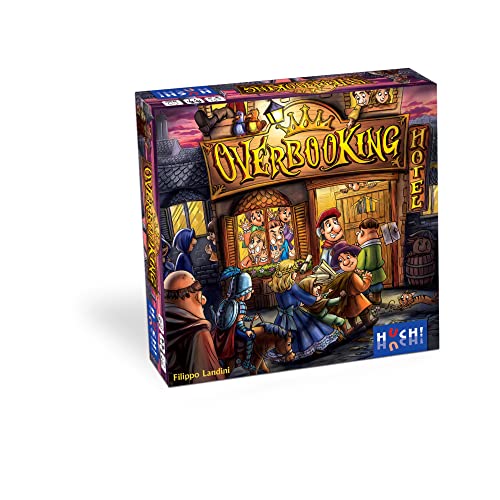 HUCH! | OverbooKing | Familienspiele | Kartenspiele | Gesellschaftsspiele | Denkspiele | Strategiespiele für Jugendliche und Erwachsene | Für 2 bis 4 Spieler ab 10 Jahren HUCH! | OverbooKing | Familienspiele | Kartenspiele | Gesellschaftsspiele | Denkspiele | Strategiespiele für Jugendliche und Erwachsene | Für 2 bis 4 Spieler ab 10 Jahren von HUCH!