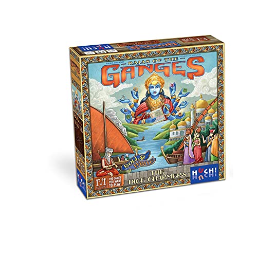 HUCH! Rajas of Ganges-The Dice Charmers Strategiespiel Strategisspiel, Neuheit von HUCH!