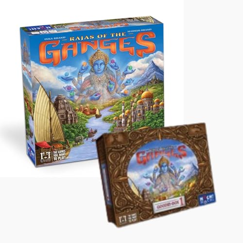 HUCH! Strategiespiel-Set 'Rajas of The Ganges + Erweiterung Goodie Box #1' HUCH! Strategiespiel-Set 'Rajas of The Ganges + Erweiterung Goodie Box #1' von HUCH!