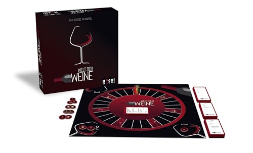 HUCH! | Welt der Weine | Neuauflage | Gesellschaftsspiele | Quiz Spiel | Partyspiele für Erwachsene | für Weinliebhaber | mit über 600 Fragen für Weinexperten | für 2-6 Spieler ab 18 Jahren HUCH! | Welt der Weine | Neuauflage | Gesellschaftsspiele | Quiz Spiel | Partyspiele für Erwachsene | für Weinliebhaber | mit über 600 Fragen für Weinexperten | für 2-6 Spieler ab 18 Jahren von HUCH!