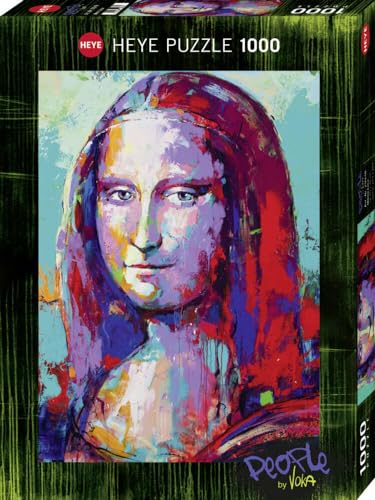 Heye Mona Lisa 1000 Teile Puzzle, Silver Heye Mona Lisa 1000 Teile Puzzle, Silver von Heye