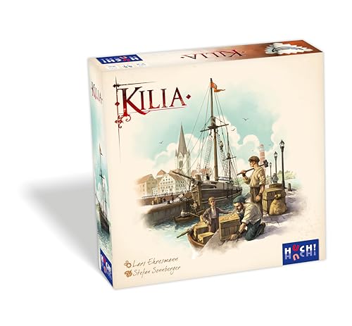 Huch!, Kilia, historisches Strategiespiel, Aufbauspiel um Handel und Schifffahrt, für Kenner und Einsteiger, Für 2–4 Spieler ab 14 Jahren Huch!, Kilia, historisches Strategiespiel, Aufbauspiel um Handel und Schifffahrt, für Kenner und Einsteiger, Für 2–4 Spieler ab 14 Jahren von HUCH!