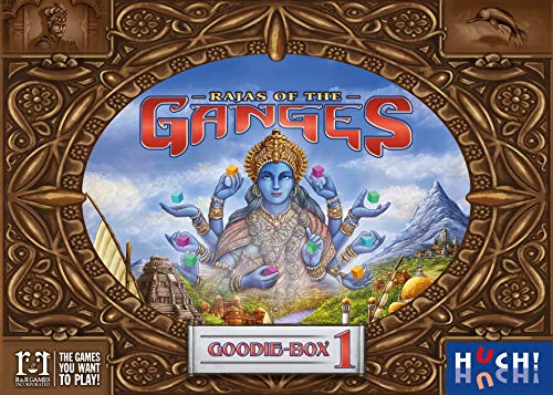 Huch & Friends 881069 Hutter Trade GmbH & Co. KG Rajas of The Ganges - Goodie-Box 1 Brettspiel, bunt von HUCH!