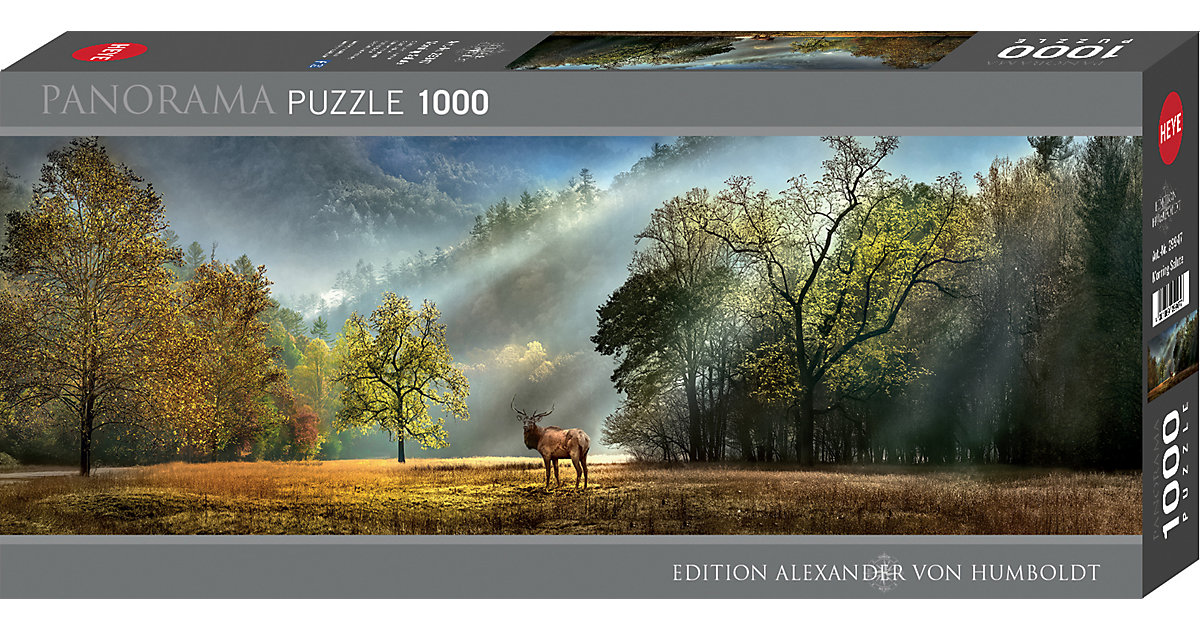 Panorama-Puzzle Morning Salute, Edition Humboldt, 1.000 Teile von HEYE