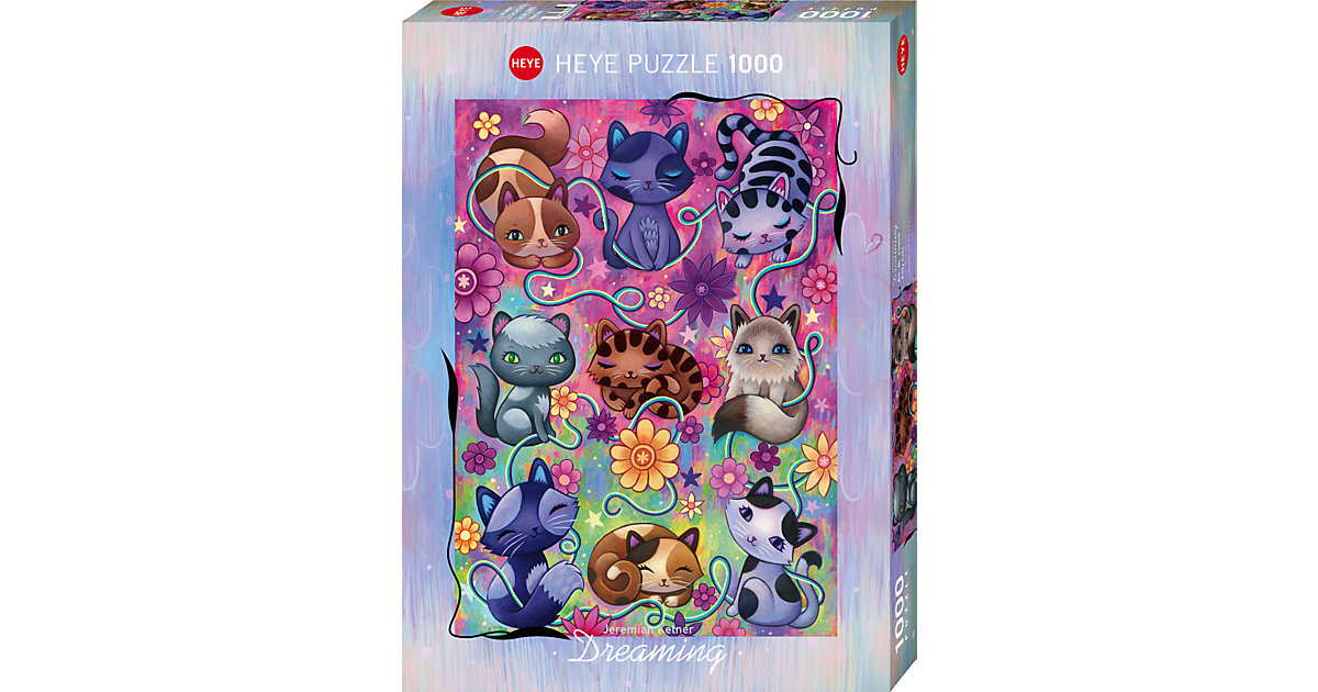 Puzzle Kitty Cats, Dreaming, 1.000 Teile von HEYE