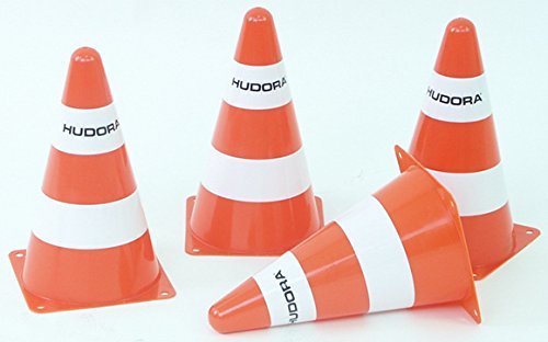 96 Stück Hudora Pylonen ca. 25 cm hoch von HUDORA