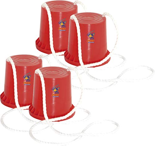 Hudora Topfstelzen joey (2 Paar Rot) von HUDORA