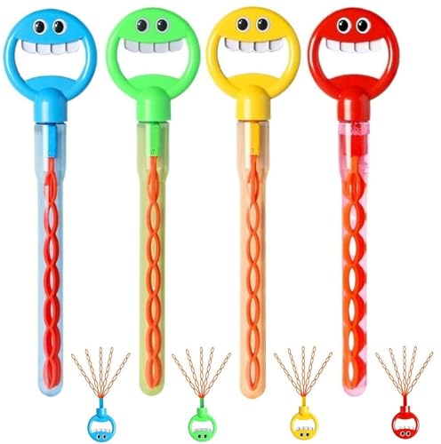 HUFENYU 4 stücke Magische 5 Klaue Smiley Seifenblasenstab 5 Klaue Seifenblasenstab 32-Loch Smiley Seifenblasenstab for Party Geburtstag HUFENYU 4 stücke Magische 5 Klaue Smiley Seifenblasenstab 5 Klaue Seifenblasenstab 32-Loch Smiley Seifenblasenstab for Party Geburtstag von HUFENYU